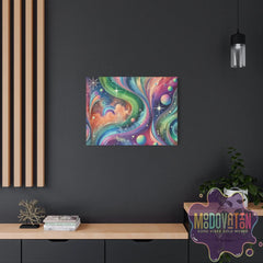 Cosmic Symphony Matte Canvas - MOODOVATION
