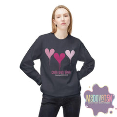 Self-Compassion Unisex Midweight Crewneck Sweatshirt - MOODOVATION