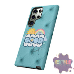 Good Things Phone Case - Teal - MOODOVATION