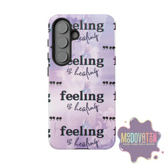 Feeling Is Healing Phone Case - Lilac - MOODOVATION