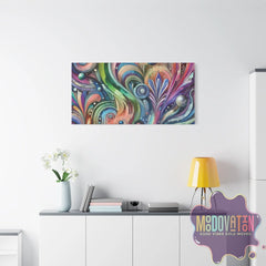 Celestial Crescendo Matte Canvas - MOODOVATION