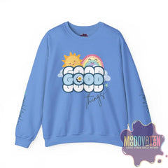 Good Things Unisex Heavy Blend Crewneck Sweatshirt - MOODOVATION