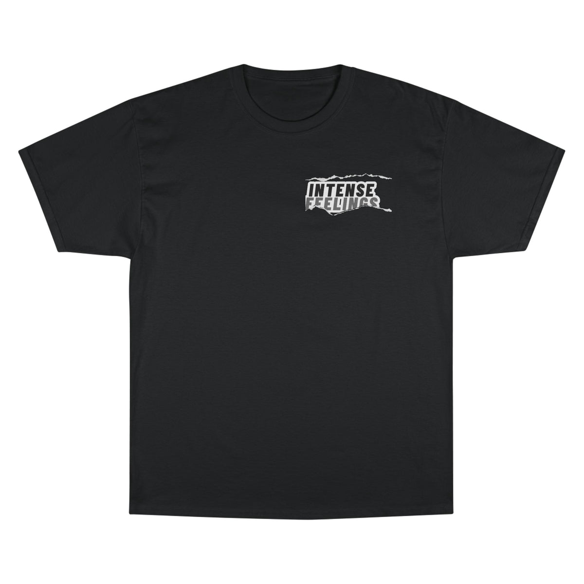 Intense Feelings - Grey Print Unisex Champion T-Shirt