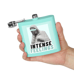Intense Feelings Stainless Steel Flask - 6oz