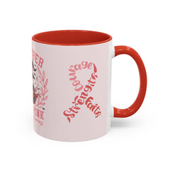 In October We Wear Pink - Ceramic Coffee Mug