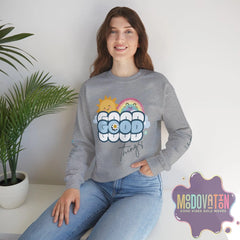 Good Things Unisex Heavy Blend Crewneck Sweatshirt - MOODOVATION
