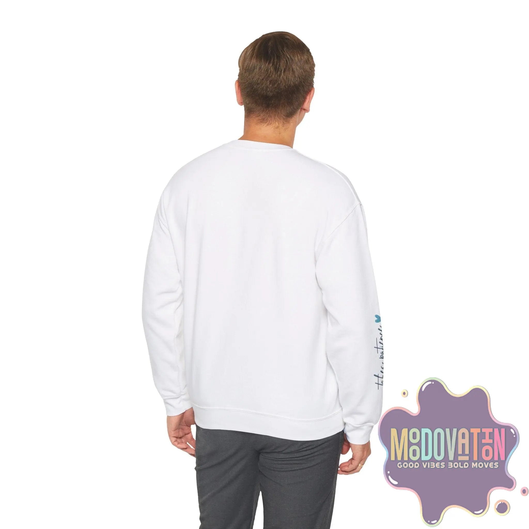 Good Things Unisex Heavy Blend Crewneck Sweatshirt - MOODOVATION