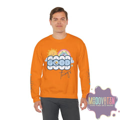 Good Things Unisex Heavy Blend Crewneck Sweatshirt - MOODOVATION