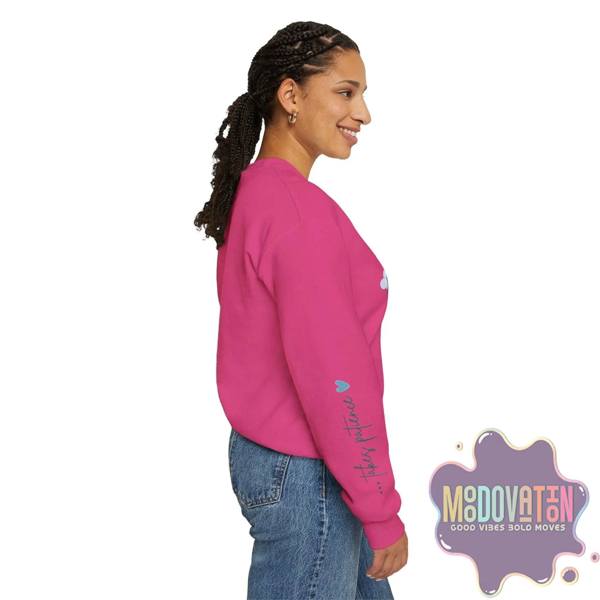 Good Things Unisex Heavy Blend Crewneck Sweatshirt - MOODOVATION