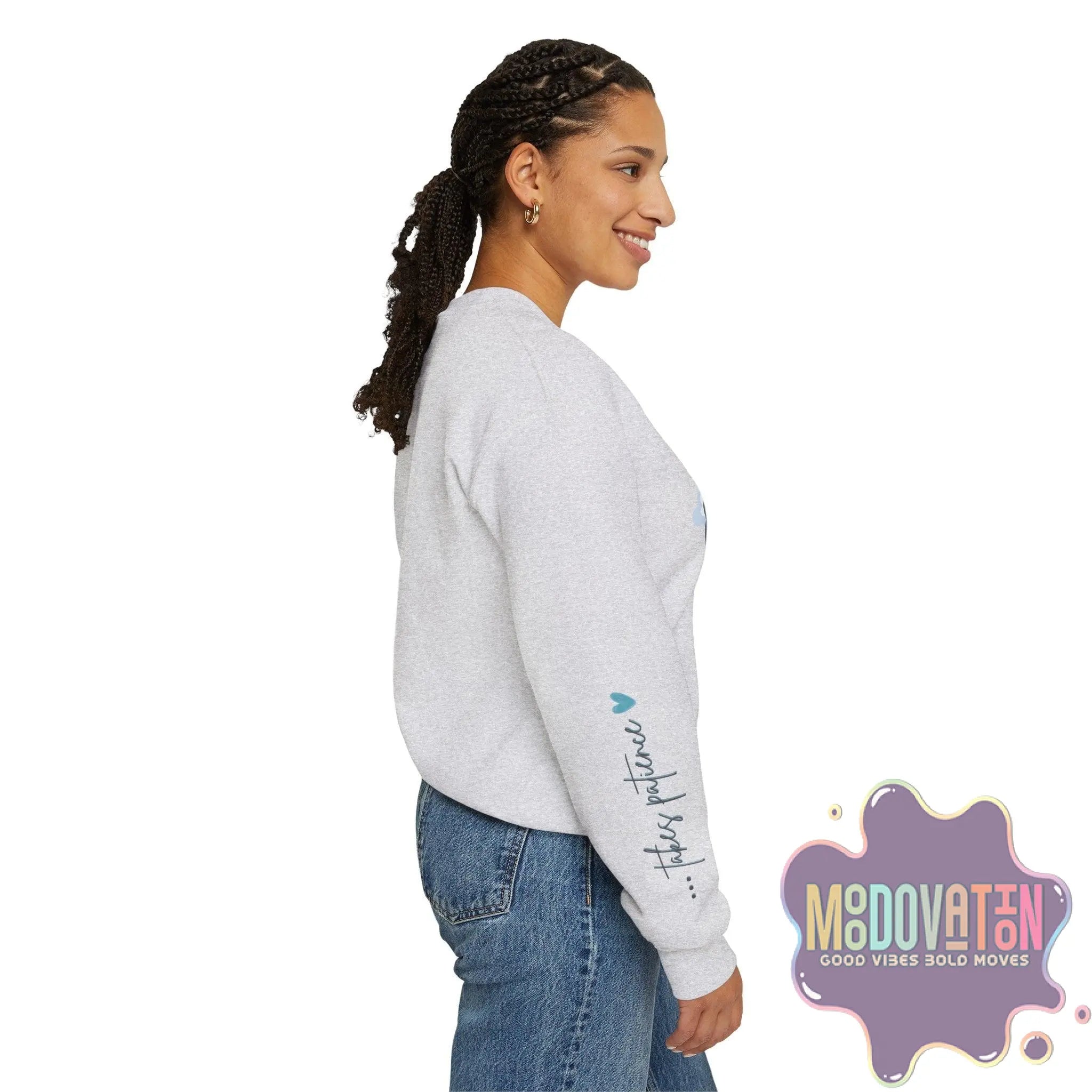 Good Things Unisex Heavy Blend Crewneck Sweatshirt - MOODOVATION